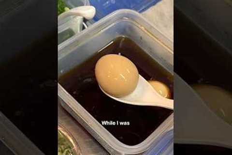 Egg hack I learned in ramen school