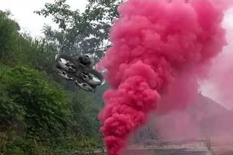 Ripping DJI Avata in smoke