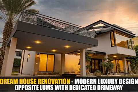 Dream House Renovation: Modern Luxury Design Opposite LUMS DHA Phase 2 by Al Mumtaz Builders, Lahore