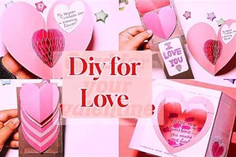 DIY Love Card &amp; Gift Ideas | Handmade Crafts for Valentine’s Day