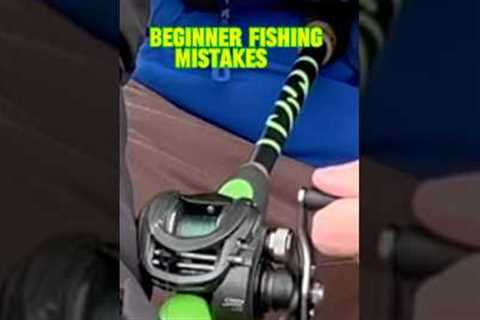 The Fishing Mistakes BEGINNERS Make!! 🎣🫢 #shorts #fishing