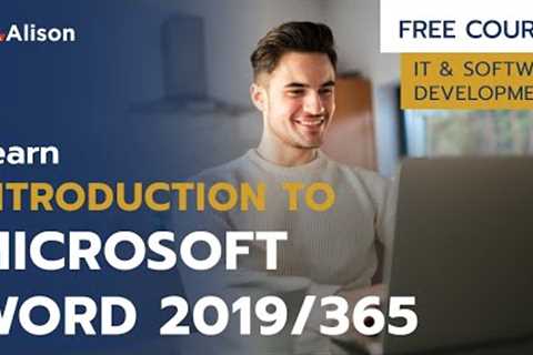 Introduction to Microsoft Word - Free Online Course with Certificate