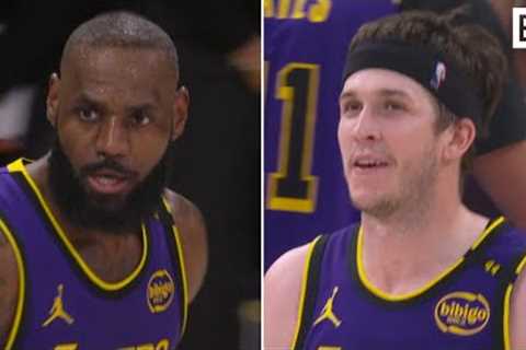 Austin Reaves Goes Behind-the-Back Before the Lob to LeBron James 💥