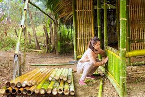 Full Video: 90 Days Building Bamboo House & Off-Grid Survival Shelter | Self-Sufficient Life