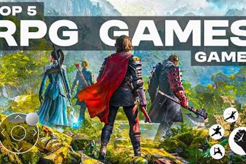 Top 5 Amazing RPG GAMES For Android 2025🔥 | Top 10 Role Playing Games For Android