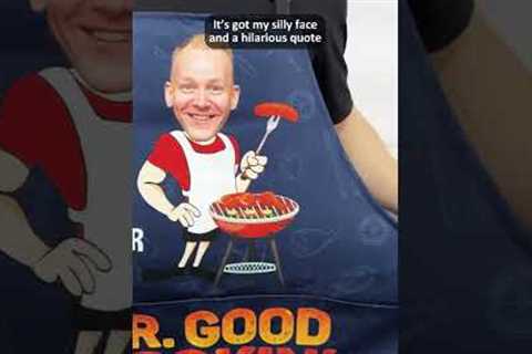 Custom Photo Mr. Good Lookin' Is Cookin' | Personalized Apron