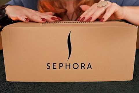 Unboxing ASMR 📦 Sephora UK Beauty Haul 📦 Whispered, Card, Packaging