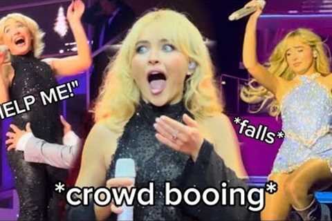 Sabrina Carpenter FUNNIEST Fails on stage for 2 minutes straight