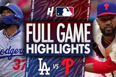 Los Angeles Dodgers vs Philadelphia Phillies - FULL GAME HIGHLIGHTS | April 6, 2025 MLB Season