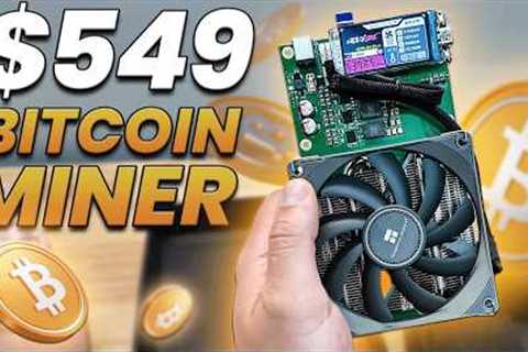 $549 Bitcoin Miner - NerdQaxe++ Review