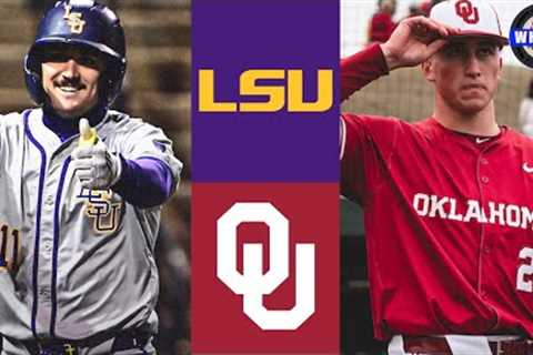 #7 LSU vs #10 Oklahoma (G2) | 2025 College Baseball Highlights