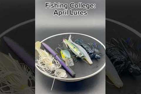 The BEST lures for April fishing #bassfishing #fishing