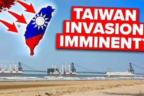 China’s MASSIVE Invasion Barges Just SIGHTED – Taiwan on HIGH ALERT!