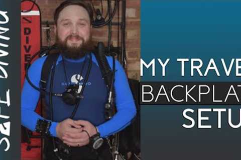 My Light Travel Backplate | Safe Diving