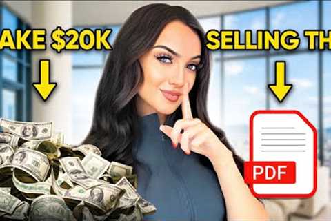 Make $10,000/Month Selling Digital Products (HOW TO START NOW)