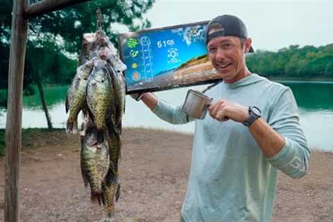 CRAPPIE FISHING HAVEN! Transforming a Rustic Camp into a High Tech Fishing Base