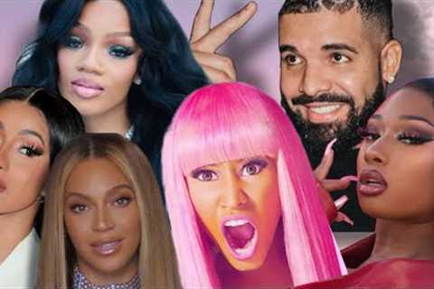Cardi TEAM PLANS TO OUT PROFIT NICKI!Bey LOW SALES?NICKI #1! Drake RADIO BALCKBALL! Sza #1LATTO OTW!