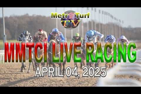 04 April 2025 | Philippines Horse Racing Live | Metro Manila Turf Club Inc.