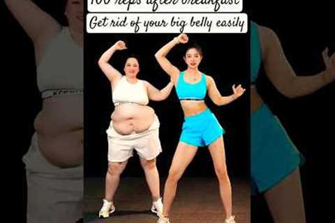 Exercise to lose weight fast at home #shortsvideo