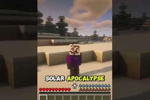 Surviving the Minecraft Solar Apocalypse!
