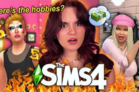 The Sims 4 Businesses and NO HOBBIES