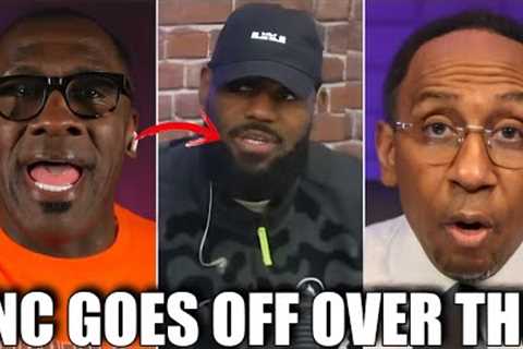 ‘You Not Swinging On LeBron James Let It GO!’ Shannon Sharpe Callsout Stephen A LIVE ON NIGHTCAP