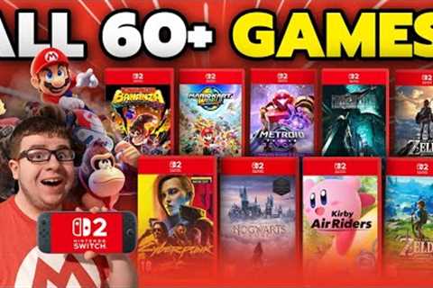 Every CONFIRMED Nintendo Switch 2 Game!