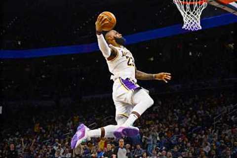 LeBron James BEST DUNKS With The Lakers 👑🔥