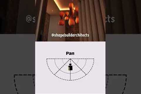 How to Shoot Film Architecture Like a Movie | Camera Techniques Explained #shorts #viralshorts