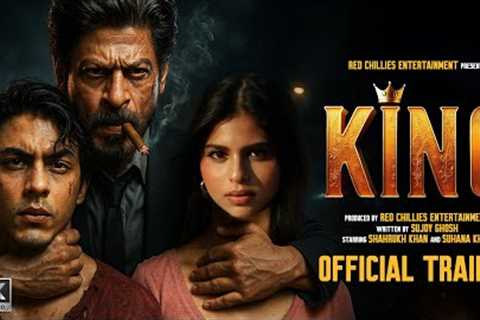 KING - Hindi Trailer | Shahrukh Khan | Aryan Khan | Suhana Khan | Abhishek B, New Movie Trailer 2025