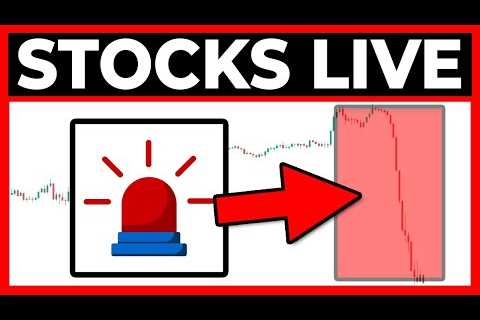 RED ALERT... Stock Market Crash!!! 🔴 Stocks Today Justin