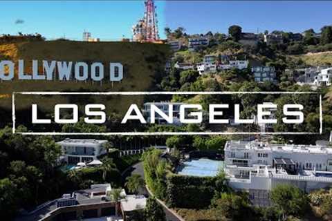 Los Angeles Hills and Hollywood Luxury Canyons Just BEFORE The Wildfire 2025 | 4K Drone Footage
