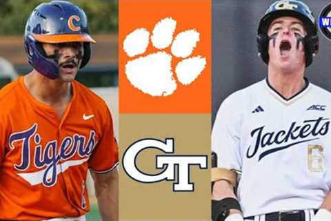#6 Clemson vs #25 Georgia Tech (Great Game!) | G1 | 2025 College Baseball Highlights