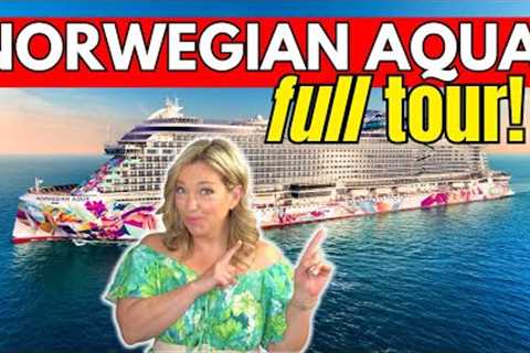 Norwegian Aqua Cruise Ship Tour - FIRST LOOK!