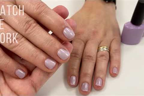 💜 Watch me work with CND Shellac. 💜