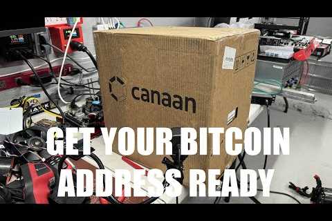 BITCOIN TO THE MOON! New Bitcoin Miner Canaan A15 PRO UNBOXING LIVE