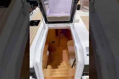 'It's like a superyacht' - Test Editor Toby Hodges in Düsseldorf on the new Wauquiez 55 #boatshow