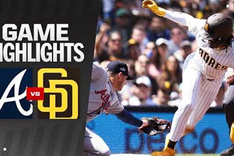 Braves vs. Padres Game Highlights (3/27/25) | MLB Highlights