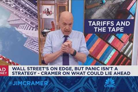 Jim Cramer talks how Pres. Trump's tariffs are impacting the markets