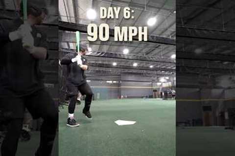 HOMER OFF 100 MPH CHALLENGE | Day 6: 90 MPH