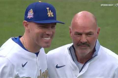 Ice Cube, Kirk Gibson, Freddie Freeman and more celebrate Dodgers championship in 1st home game!