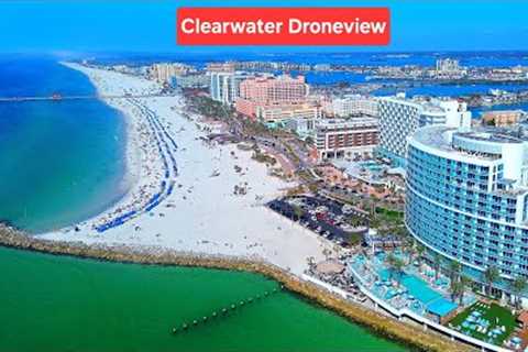 Spectacular Drone Footage of Clearwater Beach, Florida | Sunset, Hotels, and Ocean Views #dronevideo