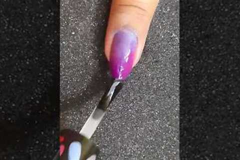 Easy ombre nail art designs for short nails