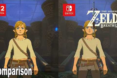 Legend of Zelda Breath of the Wild Nintendo Switch 2 Comparison