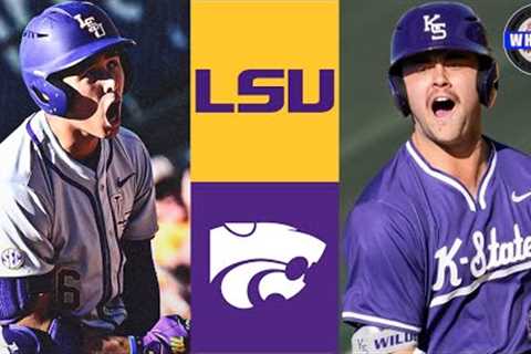#2 LSU vs Kansas State (Exciting Game!) | 2025 College Baseball Highlights