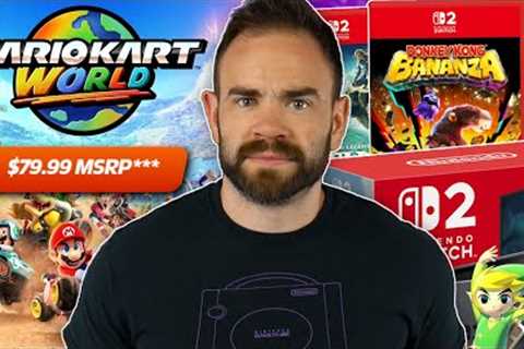 Backlash Hits Nintendo's Big Reveal & A Ton of Switch 2 Games Get Announced | News Wave