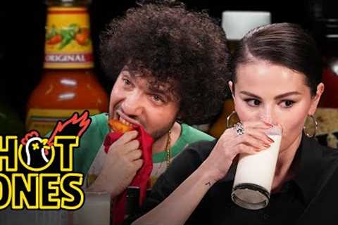 Selena Gomez and benny blanco Burn With Love While Eating Spicy Wings | Hot Ones