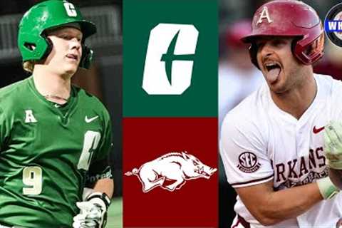 Charlotte vs #4 Arkansas | 2025 College Baseball Highlights