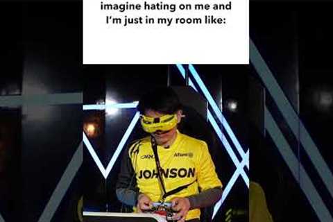 Don't mind me... #DroneRacingLeague
