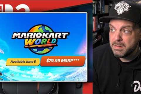Nintendo Switch 2 Price REVEALED + Mario Kart World Is HOW MUCH?!